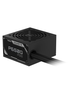 GIGABYTE P650G PCIE 5.1 Fuente de alimentación – PCIe 5.1, 80 PLUS Silver, ventilador de 120mm, compatible con ATX 3.1, enchufe 2