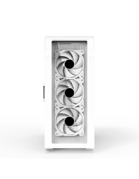 Zalman I3 NEO TG WHITE carcasa de ordenador Midi Tower Blanco