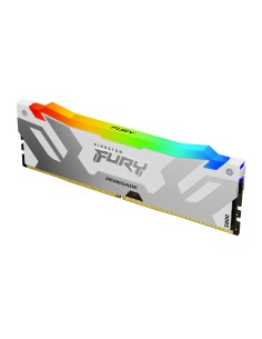 Kingston Technology FURY 16GB 8000MT s DDR5 CL38 DIMM Renegade RGB Blanco XMP