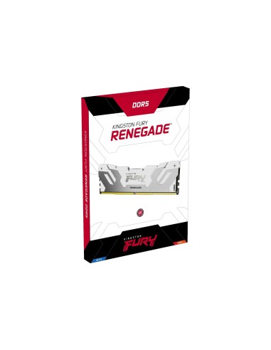 Kingston Technology FURY 16GB 8000MT s DDR5 CL38 DIMM Renegade RGB Blanco XMP
