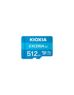 Kioxia LMEX2L512GG2 memoria flash 512 GB MicroSDHC UHS-III Clase 10 2