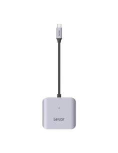 Lexar LRW510U-BNHNG lector de tarjeta USB 3.2 Gen 2 (3.1 Gen 2) Type-C Gris