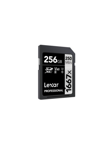 Lexar SDXC, 256 GB UHS-II Clase 10