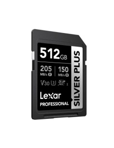 Lexar Professional SILVER PLUS 512 GB SDXC UHS-I 2