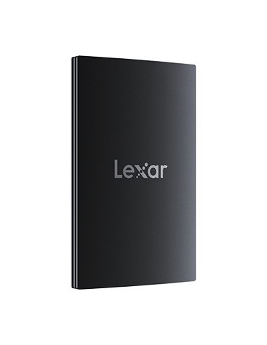 Lexar LSL500X512G-RNBNG unidad externa de estado sólido 512 GB USB Tipo C USB 3.2 Gen 2x2 Negro