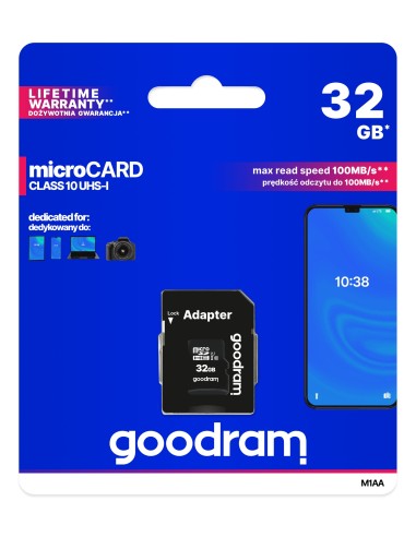 Goodram M1AA 32 GB MicroSDHC UHS-I Clase 10