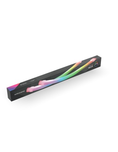 Mars Gaming MCA-WT, Funda ARGB para Tubos de Refrigeración Líquida, 30 LEDs Ultra Brillantes Personalizables ARGB, Silicona Eco