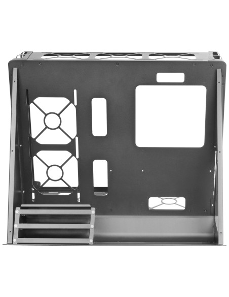 Mars Gaming MCB, Caja PC Gaming ATX XL, Edición Custom Premium, Estructura Modular Doble Cámara, Negro