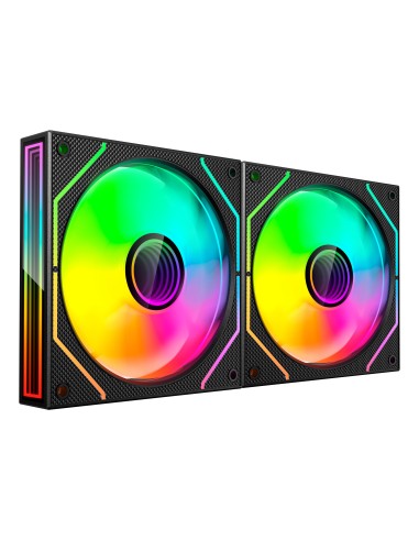 Mars Gaming MF3DPROX2 sistema de refrigeración para ordenador Carcasa del ordenador Ventilador 12 cm Negro