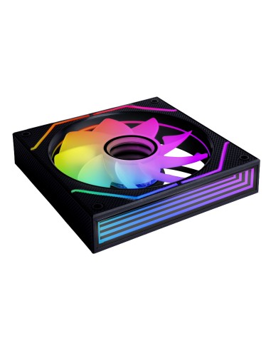 Mars Gaming MF3DPROX2R sistema de refrigeración para ordenador Carcasa del ordenador Ventilador 12 cm Negro