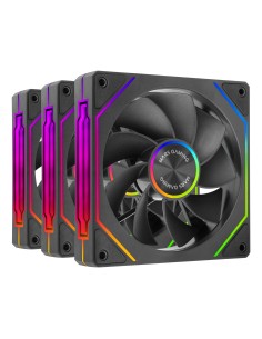 Mars Gaming MF-LINKFINITYKIT2R Carcasa del ordenador Ventilador 12 cm Negro 3 pieza(s) 2