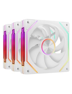 Mars Gaming MF-LINKFINITYKIT2W Carcasa del ordenador Ventilador 12 cm Blanco 3 pieza(s) 2