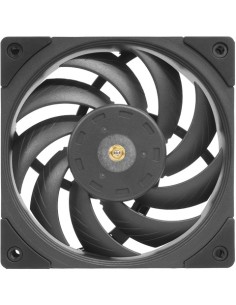 Mars Gaming MF-NC, Ventilador PC PWM 120mm, Rodamiento FDB de Cobre Hiperbalanceado, Ventilador Silencioso con Diseño de Aspas