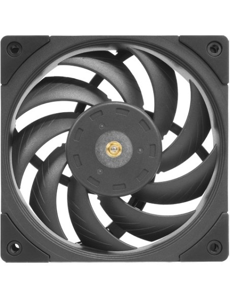 Mars Gaming MF-NC, Ventilador PC PWM 120mm, Rodamiento FDB de Cobre Hiperbalanceado, Ventilador Silencioso con Diseño de Aspas