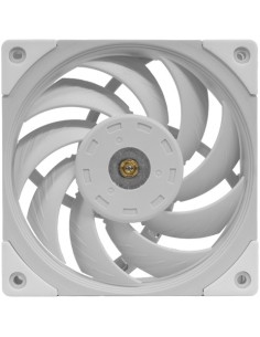 Mars Gaming MF-NC, Ventilador PC PWM 120mm, Rodamiento FDB de Cobre Hiperbalanceado, Ventilador Silencioso con Diseño de Aspas
