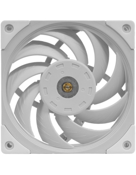Mars Gaming MF-NC, Ventilador PC PWM 120mm, Rodamiento FDB de Cobre Hiperbalanceado, Ventilador Silencioso con Diseño de Aspas