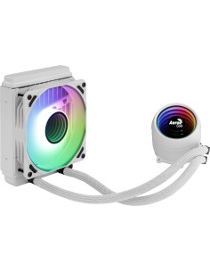 Aerocool MIRAGEL120W Refrigeración Líquida CPU Ventilador 12cm ARGB TDP 200W Blanco 2