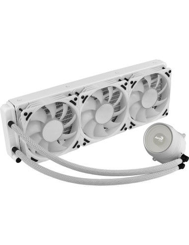 Aerocool MIRAGEL360W Refrigeración Líquida CPU 3xVentilador 12cm ARGB TDP 550W Blanco