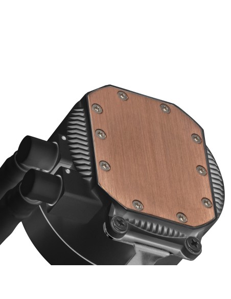 Mars Gaming ML-ONE240, Refrigeración Líquida CPU, TDP 400 W, Espejo Infinito, 2 Ventiladores FRGB Silenciosos, Multisocket