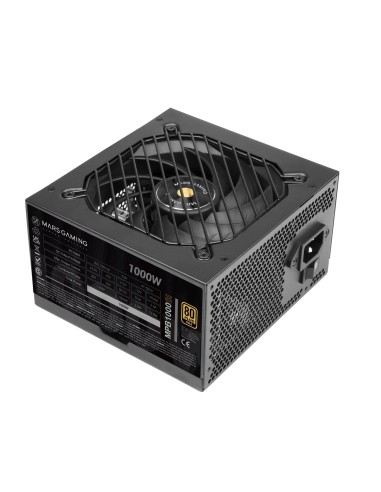 Mars Gaming MPB1000SI unidad de fuente de alimentación 1000 W 24-pin ATX ATX Negro