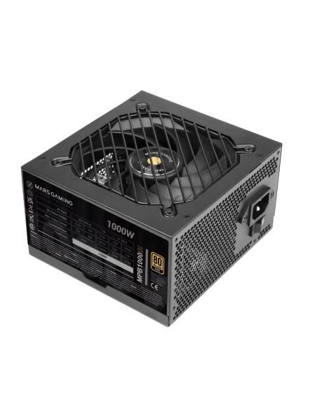 Mars Gaming MPB1000SI unidad de fuente de alimentación 1000 W 24-pin ATX ATX Negro