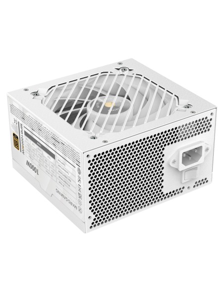 Mars Gaming MPB1000SIW unidad de fuente de alimentación 1000 W 24-pin ATX ATX Blanco