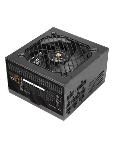 Mars Gaming MPB650SIM unidad de fuente de alimentación 650 W 24-pin ATX ATX Negro