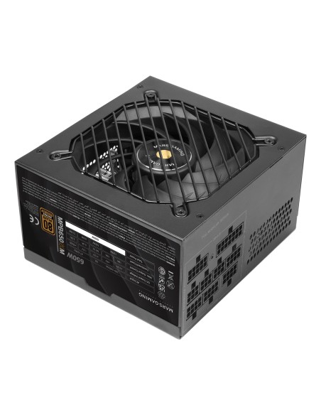 Mars Gaming MPB650SIM unidad de fuente de alimentación 650 W 24-pin ATX ATX Negro