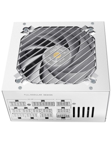 Mars Gaming MPB850PSIW unidad de fuente de alimentación 850 W 24-pin ATX ATX Blanco