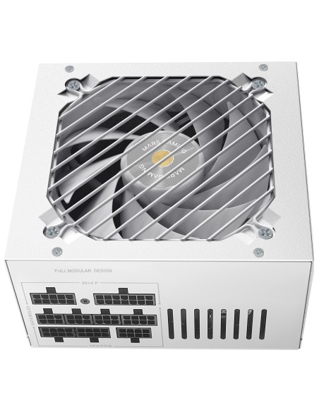 Mars Gaming MPB850SIMW unidad de fuente de alimentación 850 W 24-pin ATX ATX Blanco