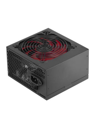 Mars Gaming MPIII650, Fuente Alimentación PC ATX 650W, 5 Años de Garantía, 85% Eficiencia, Sistema Digital APFC, Ventilador FDB