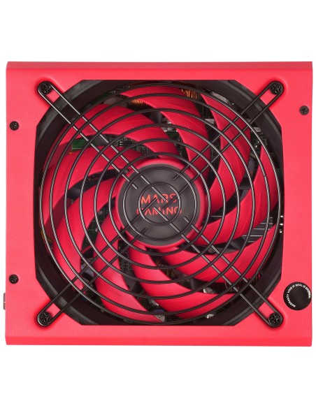 Mars Gaming MPVU750M, Fuente Alimentación Full Modular 750W ATX, 10 Años Garantía, 80Plus Silver +87% Eficiencia, Ventilador