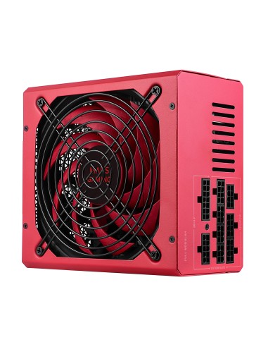 Mars Gaming MPVU750M, Fuente Alimentación Full Modular 750W ATX, 10 Años Garantía, 80Plus Silver +87% Eficiencia, Ventilador