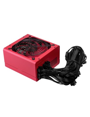 Mars Gaming MPVU750M, Fuente Alimentación Full Modular 750W ATX, 10 Años Garantía, 80Plus Silver +87% Eficiencia, Ventilador