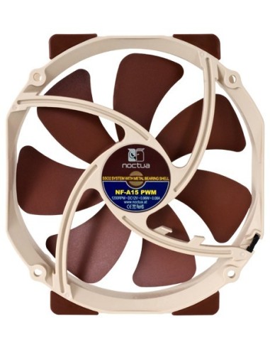 Noctua NF-A15 PWM sistema de refrigeración para ordenador Carcasa del ordenador Ventilador 14 cm
