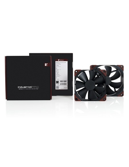 Noctua NF-F12 industrialPPC-2000 PWM Carcasa del ordenador Ventilador 12 cm Negro, Marrón