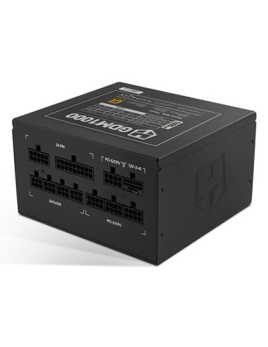 NOX Hummer GDM 1000W GOLD unidad de fuente de alimentación 20+4 pin ATX ATX Negro
