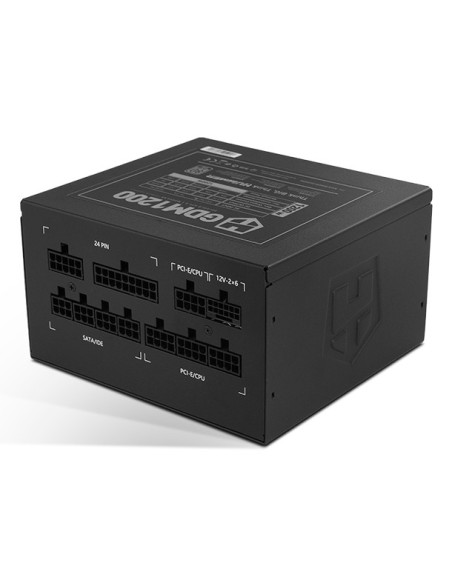 NOX Hummer GDM 1200W GOLD unidad de fuente de alimentación 20+4 pin ATX ATX Negro