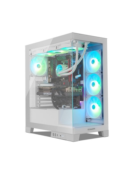 NOX Hummer Glock Midi Tower Blanco