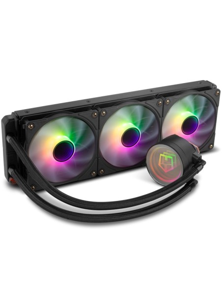 NOX Hummer H-360 ARGB Procesador Sistema de refrigeración líquida todo en uno 12 cm Negro 1 pieza(s)