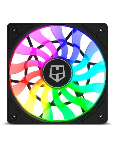 NOX Hummer SLIM FAN Carcasa del ordenador Ventilador 12 cm Translúcido 1 pieza(s)