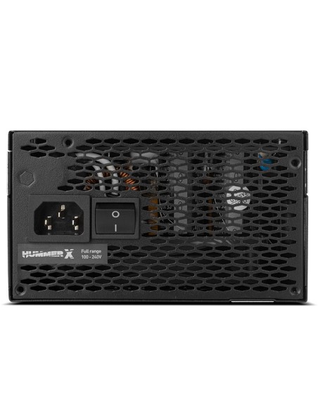 NOX HUMMER X 1000W PLUS GOLD unidad de fuente de alimentación 24-pin ATX Negro