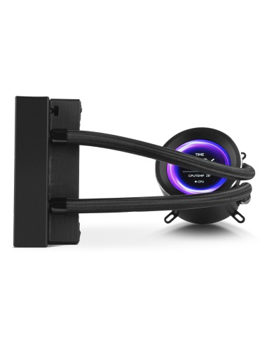 NOX Hummer X-240 LCD Procesador Refrigerador de aire 12 cm Negro 1 pieza(s)