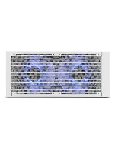 NOX Hummer X-240 LCD Procesador Refrigerador de aire 12 cm Blanco 1 pieza(s)