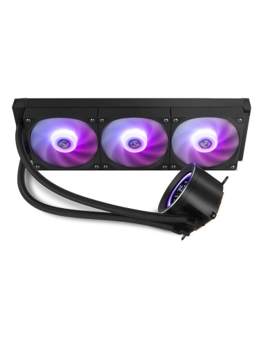 NOX Hummer X-360 LCD Procesador Refrigerador de aire 12 cm Negro 1 pieza(s)