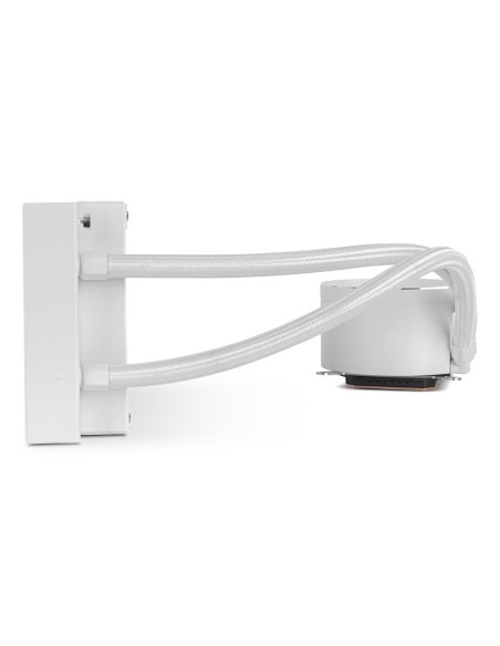 NOX Hummer X-360 LCD Procesador Refrigerador de aire 12 cm Blanco 1 pieza(s)