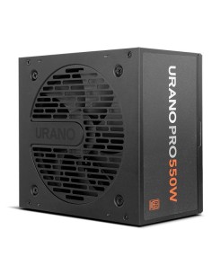 NOX Urano Pro unidad de fuente de alimentación 550 W 20+4 pin ATX ATX Negro, Naranja