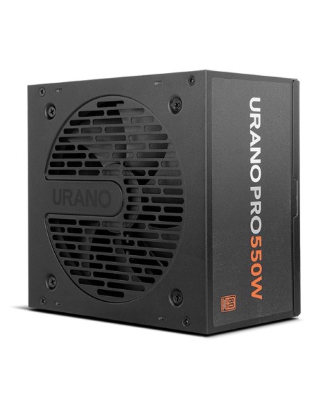 NOX Urano Pro unidad de fuente de alimentación 550 W 20+4 pin ATX ATX Negro, Naranja