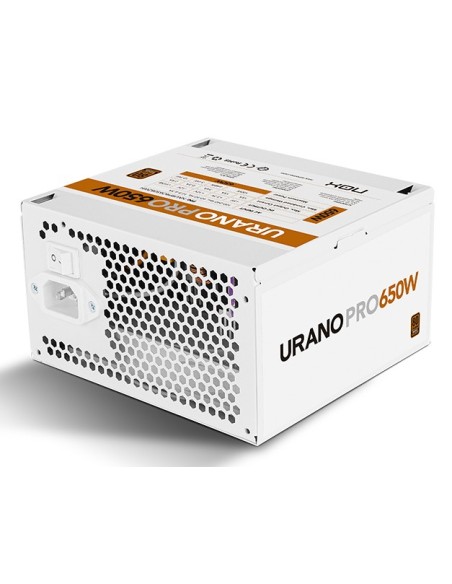 NOX Urano PRO White 650W Bronze unidad de fuente de alimentación ATX Blanco