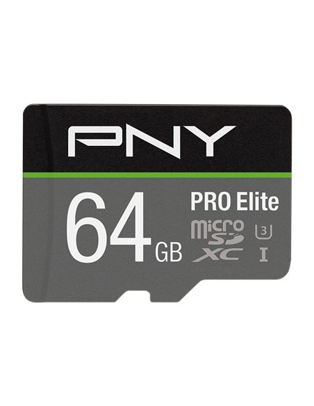 PNY PRO Elite 64 GB MicroSDXC UHS-I Clase 10